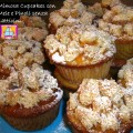 Mimosa Cupcakes con Mele e Pinoli senza Latticini