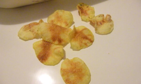 Chips di Patate al Microonde