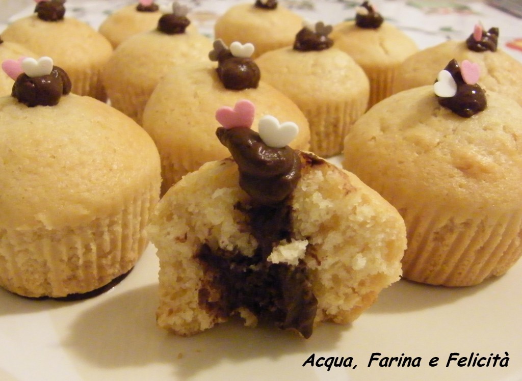 Muffins con Crema al Cioccolato Vegan