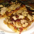 Pizza con Cipolle, Tonno, Olive e Capperi